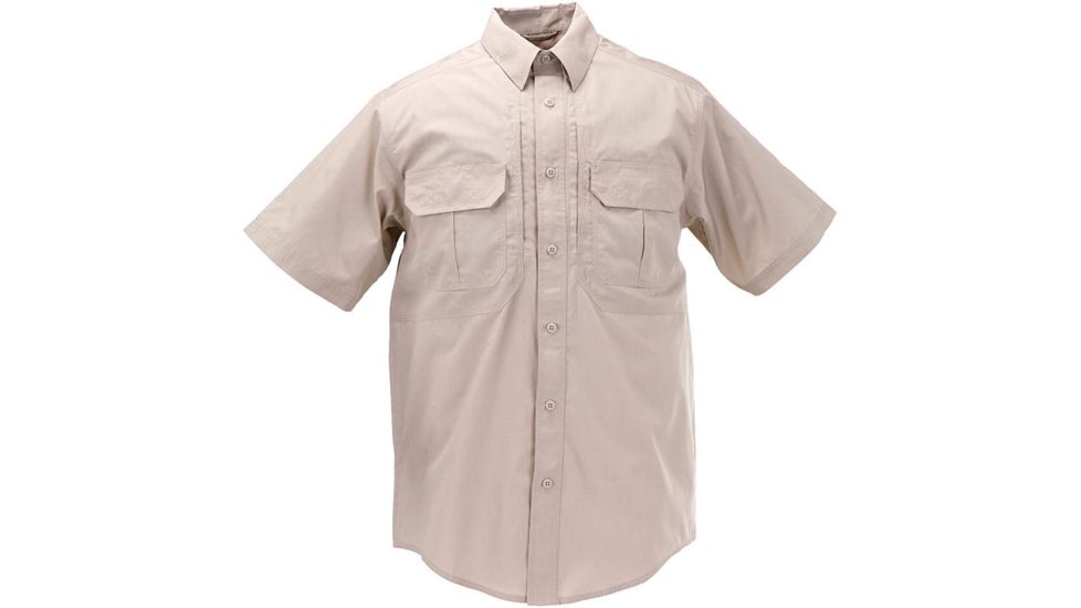 5.11 Tactical Taclite Pro S/S Shirt - Mens, TDU Khaki, 3XL, 71175ABR-162-3XL