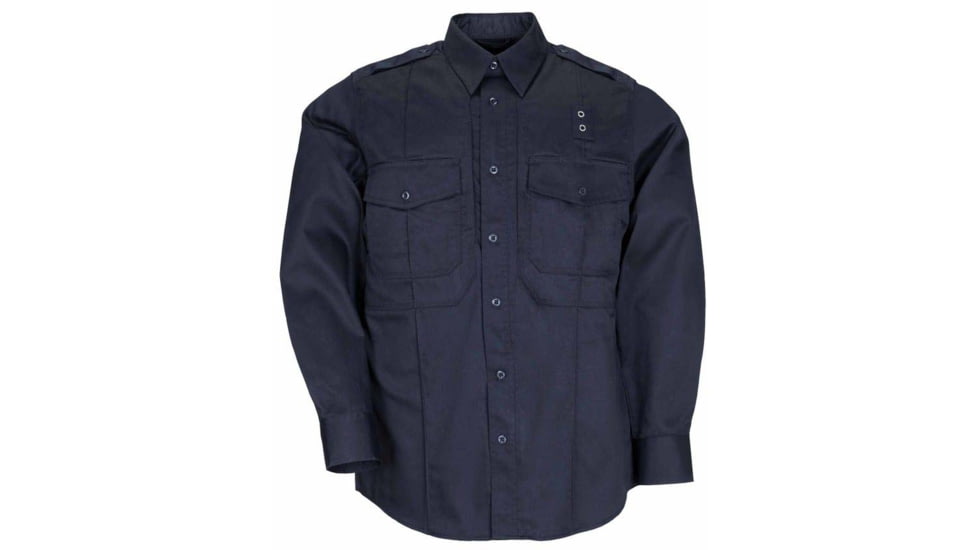 5.11 Tactical Tclt Pdu L/s B-cl Shirt, Midnight Navy, 72366ABR-750-L-R