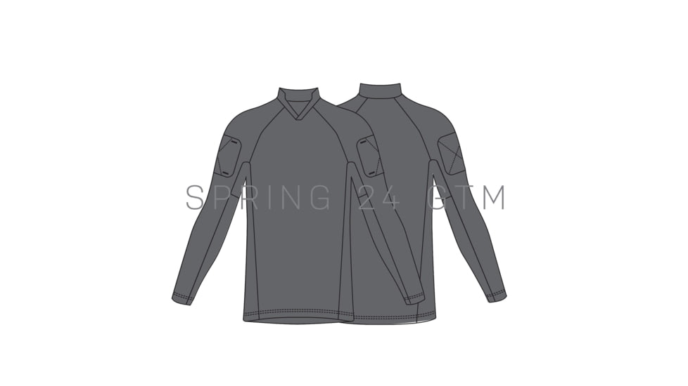 5.11 Tactical V.XI Sigurd Long Sleeve Shirt - Men's, Storm, Medium/Regular, 42197-092-M-R