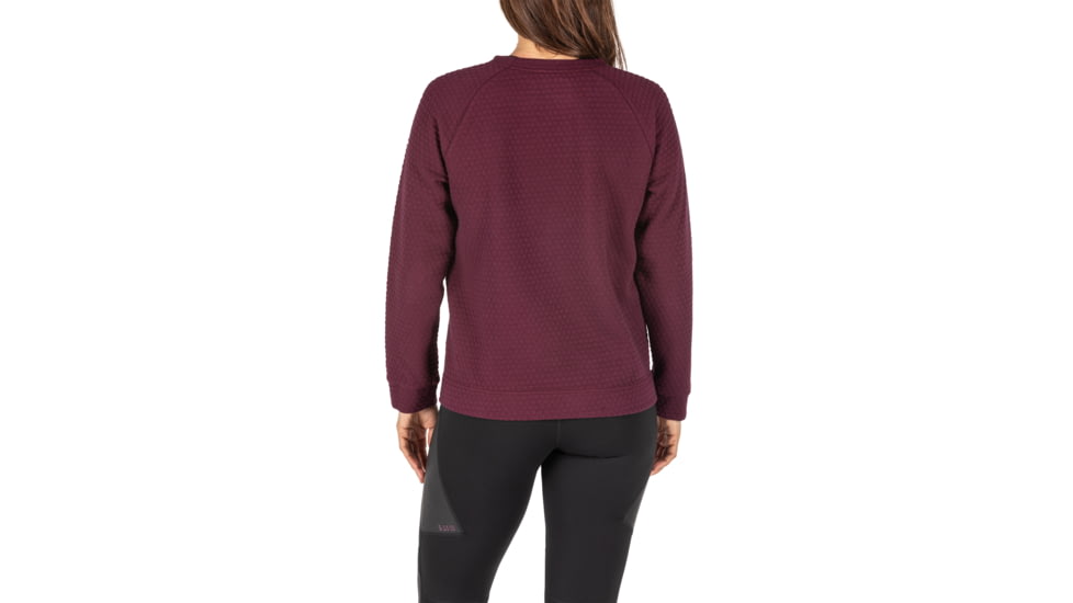 5.11 Tactical Victoria Top Pullover - Womens, Fig, Large, 66007-560-L