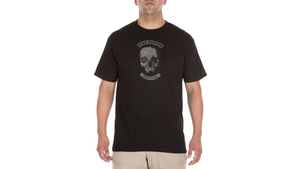 5.11 Tactical Topo Skull Tee, Black - 41195AH-019-S
