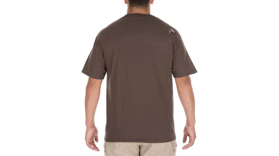 5.11 Tactical Topo Skull Tee, Chocolate - 41195AH-103-2XL