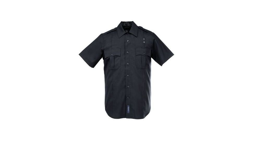 5.11 Women's B Class Shirt, Short Sleeve, Poly-Rayon 31023, BLACK-M