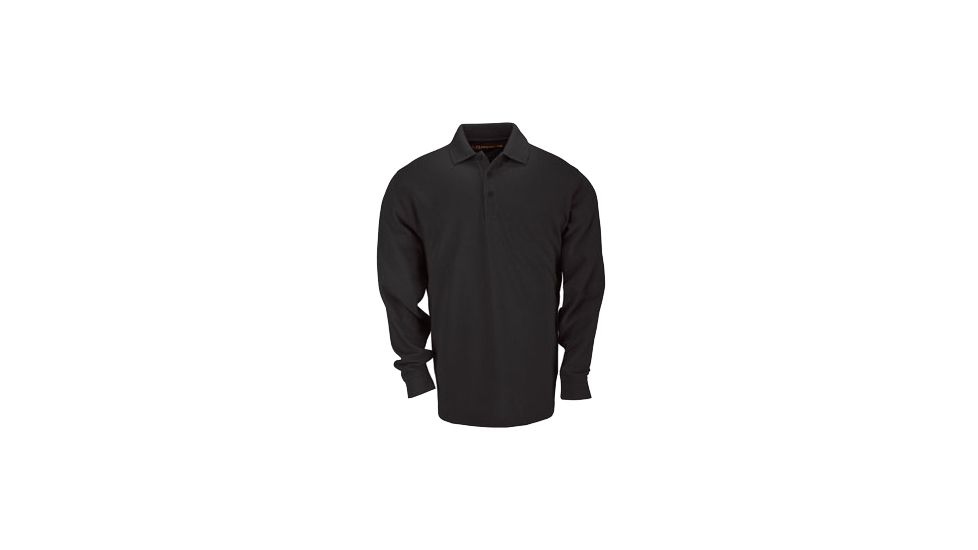 5.11 Tactical Tactical Long Sleeve Polo - Men's, Black, 3XL, 72360-019-3XL