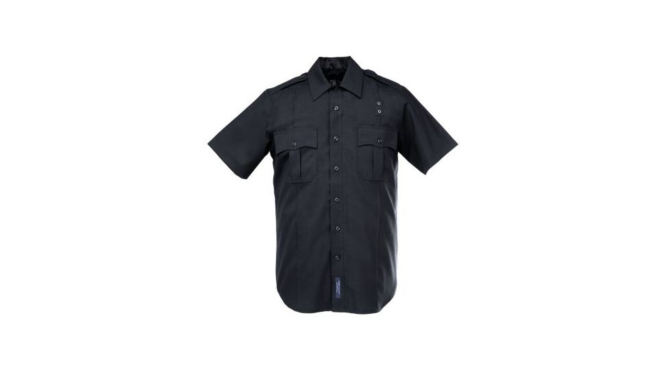 5.11 Women's A Class Shirt, Short Sleeve, Poly-Rayon, Black