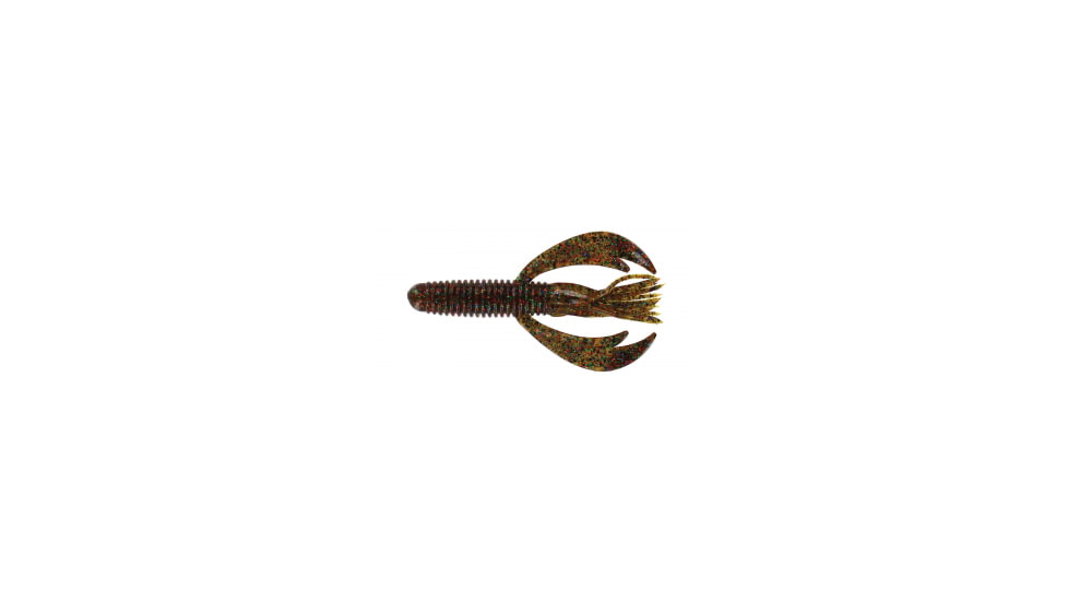 Big Bite Baits Swimming Craw Tube Soft Baits, 7 per Pack, Watermelon Seed, 4 inch, SWCRWT