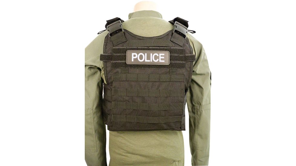 5IVE STAR GEAR Bodyguard Plate Carrier Vest,Black,S/L 2808003