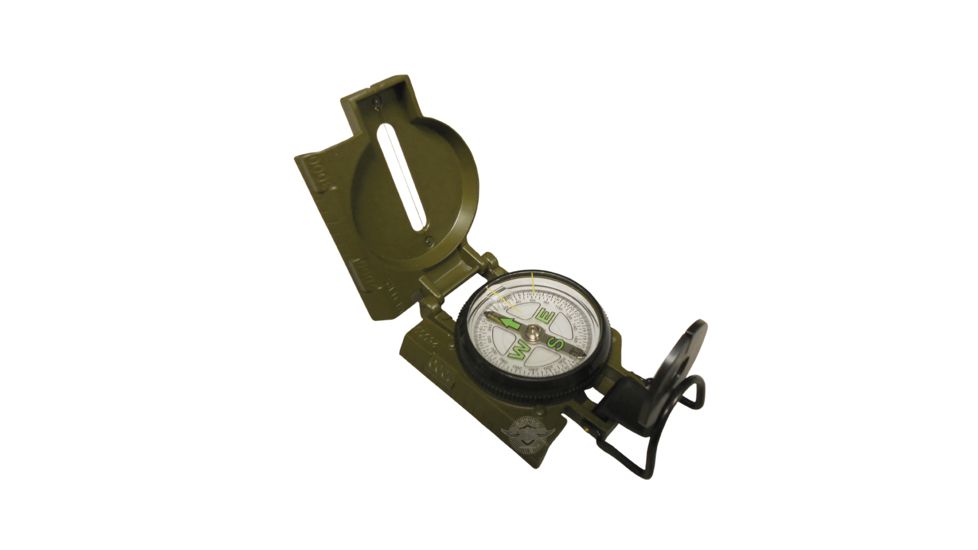 5IVE STAR GEAR Gi Spec Lensatic Military Marching Compass, Olive Drab, 5179000