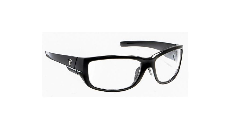 7 Eye Dillon Bifocal Prescription Sunglasses, Glossy Black Frame, 860540BI