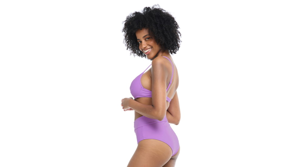 Body Glove Smoothies Woodstock High-Waist Swim Bottom - Akebi F449BE38, XL, Akebi, 39506151-648-XL