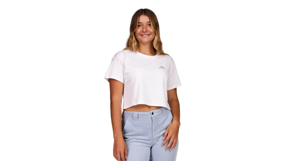 Body Glove Tati x Body Glove Rainbow Crop T-Shirt - White 53BD7891, M, White, TATIRTEE-WHT-M