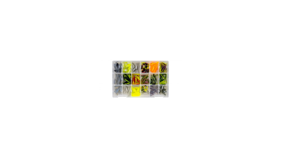 Big Bite Baits Minnr Soft Baits Kit, 200 per Pack, Multi, Pack, BBB-KIT2MNR-220