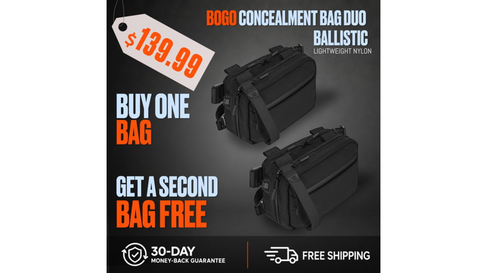 945 Industries BOGO MORPH Concealment Bag Duo Ballistic Nylon, BOGO-MORPH-BN