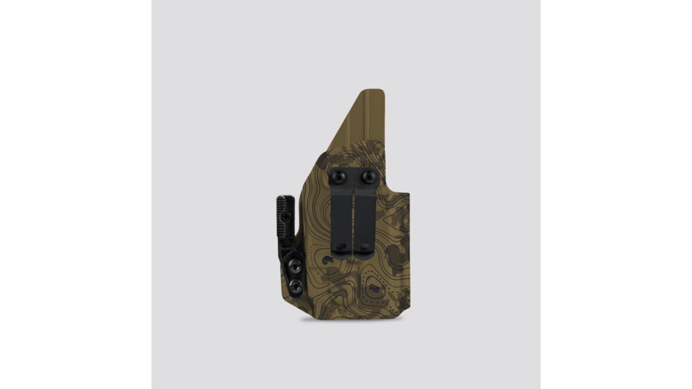 945 Industries KYDEX HOLSTER INSIDE THE WAISTBAND IWB LIGHT BEARING TOPO DUNE, HOL-IWB-KX-LB-TDN