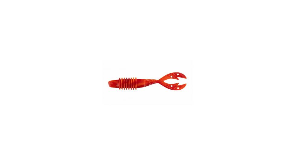 Big Bite Baits Kamikaze Swimon Soft Baits, 6 per Pack, Fire Craw, 4.25 inch, 425KMSW