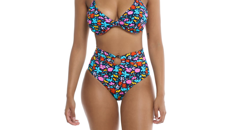 Body Glove Vivid Field Woodstock Bikini Bottom - Indigo 6A1DF747, XS, Indigo, 39600151-380-XS