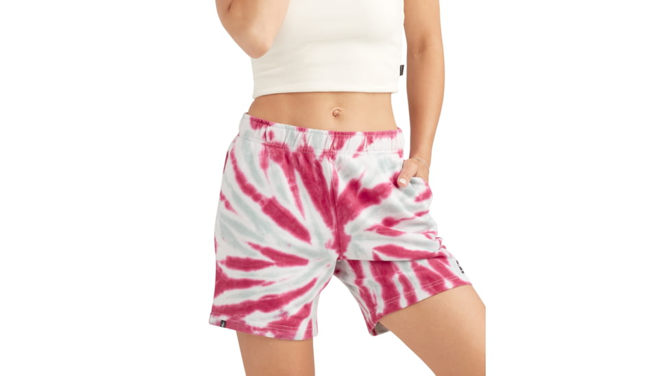 Body Glove Talia Tie-Dye Fleece Lounge Sweatshorts - Aqua BD80E96D, XS, Aqua, JS1281FTB1735B-445-XS