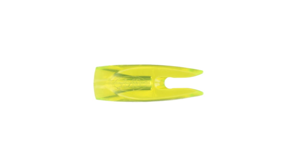 AAE Z-Nock, Neon Green 1/4 in. 100 pk. ZNA4FG100