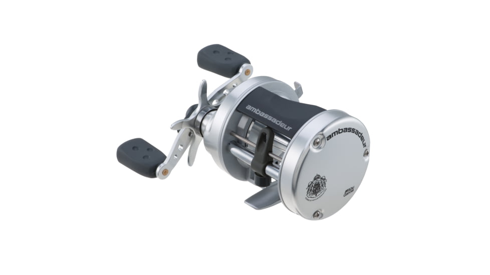 Abu Garcia Ambassadeur S Baitcast Fishing Reel, 6500, 5.1/1, 2, Right, Clam Pack, 1292737