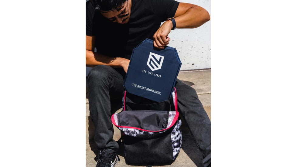 Ace Link Armor Level 3A Backpack Armor Insert Aramid Flexcore, Blue, 8x10in, A-SAP-3A-0810-FLX