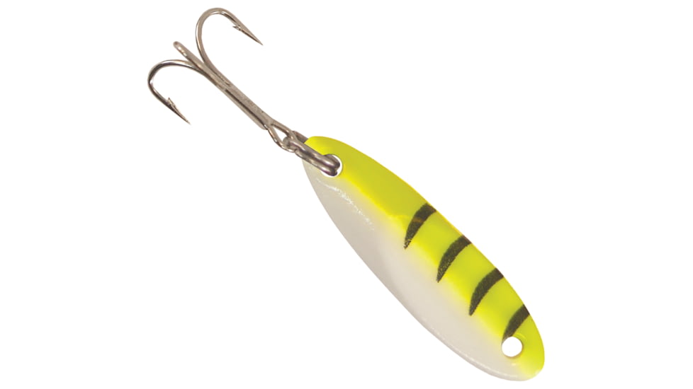 Acme Kastmaster Tiger Glow Series Spoon, Gold Glow Chart, 1/24oz, SW124/GGCT