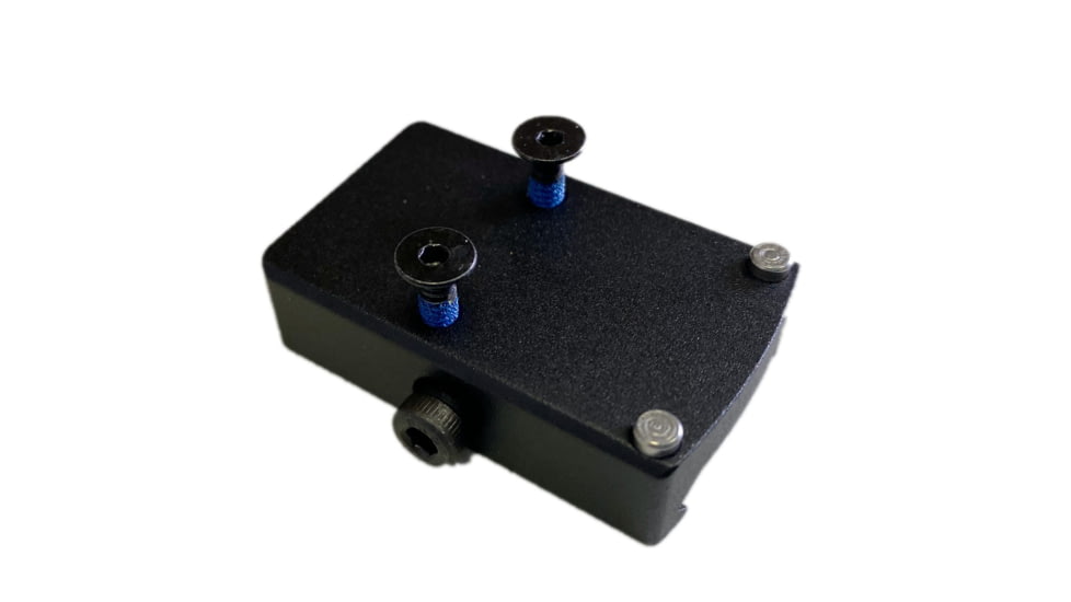 ADE Advanced Optics Picatinny Mounting Plate/Adapter/Mount, Trijicon RMR, ADE Stingray, Holosun, Black, HM3