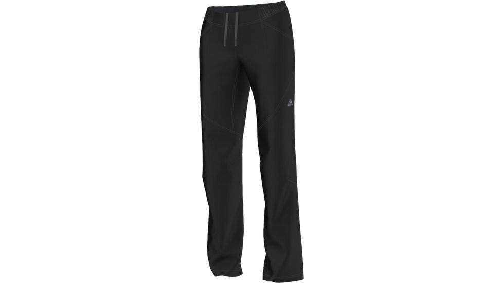 Adidas Terrex Hiking Pack-It Pant - Women's-Black-Small, ADI0100-BLACK-SMALL
