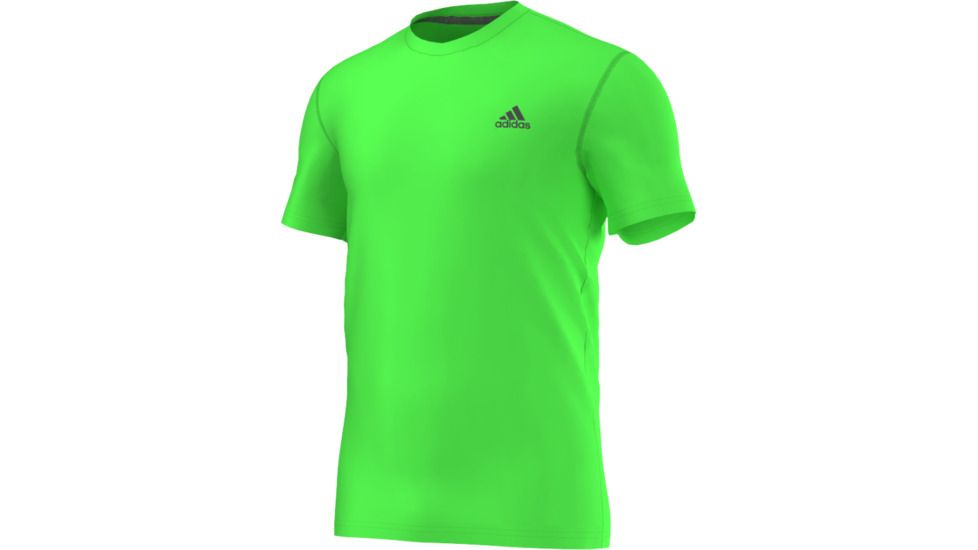 Adidas Terrex Ultimate Short Sleeve Tee - Men's-Neon Green-Large
