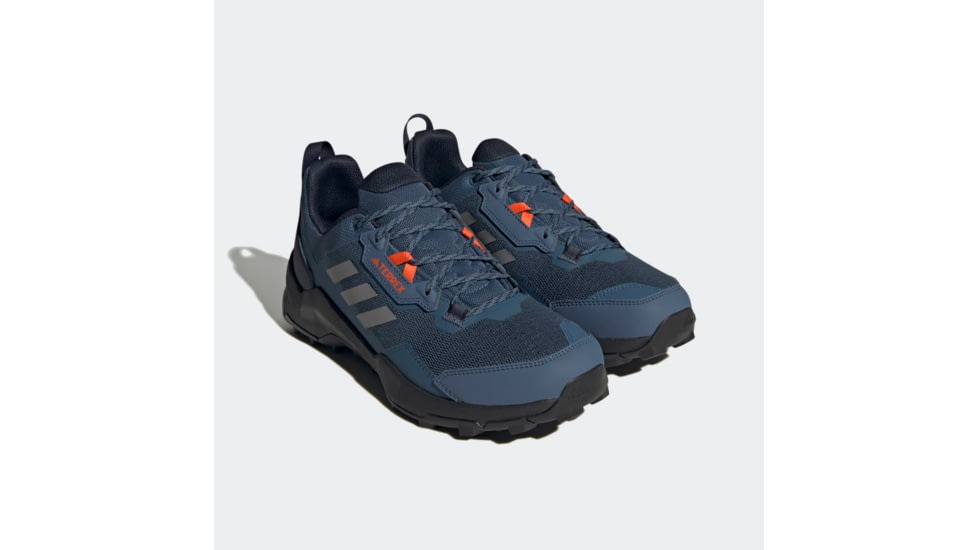 Adidas Terrex AX4 Hiking Shoe - Mens, Wonder Steel/Grey Three/Impact Orange, 9,5US, HP7392-9-5