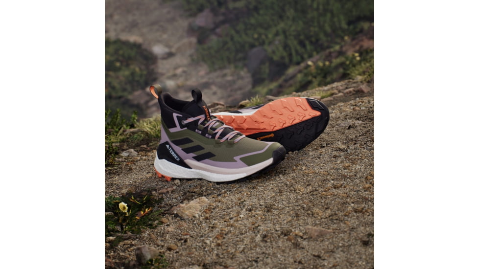Adidas Terrex IH3531 TERREX FREE HIKER 2, Womens, OLISTR/AURBLA/AMBTIN, 9.5, IH3531-9.5
