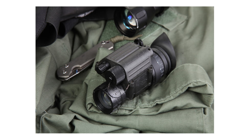 AGM Global Vision PVS-14 NL2 Night Vision Monocular, Gen 2 Plus, Level 2, Black, 4.4 2.4 2.4, 11P14122483021