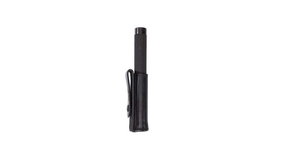 Aker Leather Model 552 Expandable Baton Holder, Plain, Black, A552-BP-F21