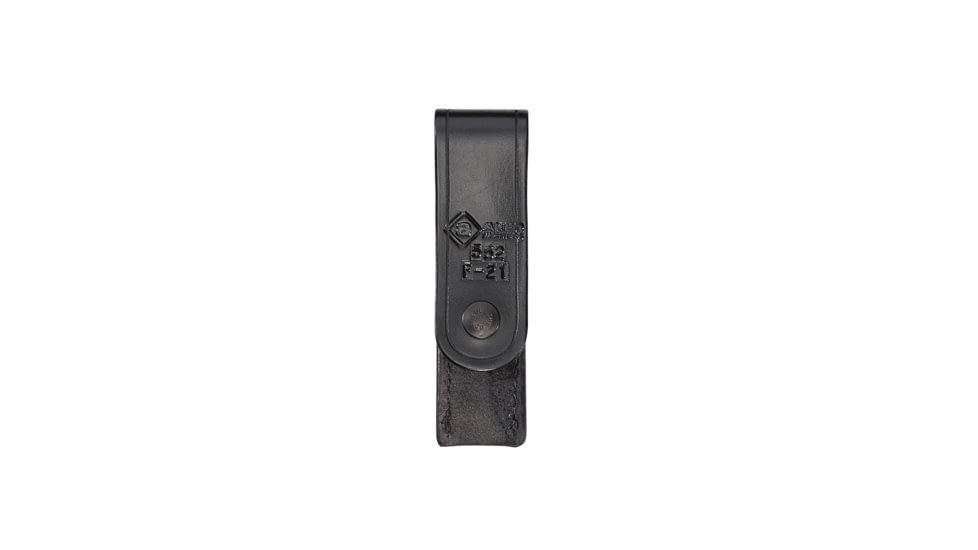 Aker Leather Model 552 Expandable Baton Holder, Plain, Black, A552-BP-F21