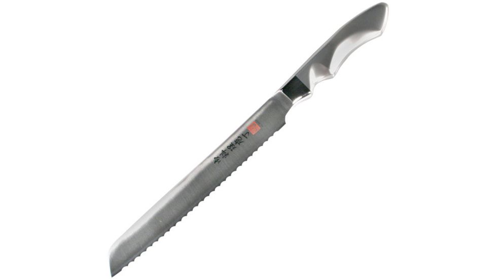 Al Mar Knives All Stainless Ultra-Chef Bread  Knife, Damascus ALAM-SCB