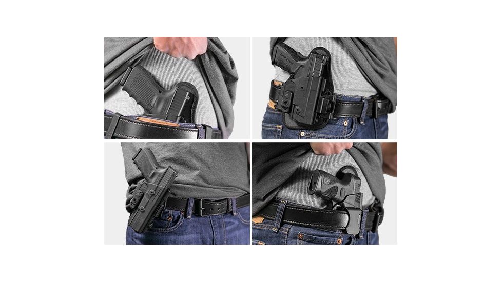 Alien Gear Holsters ShapeShift Core Carry Pack, Ruger SR9/40c, Left Hand, 1.5in Belt Slide, Standard Clips, SSHK-0136-LH-D