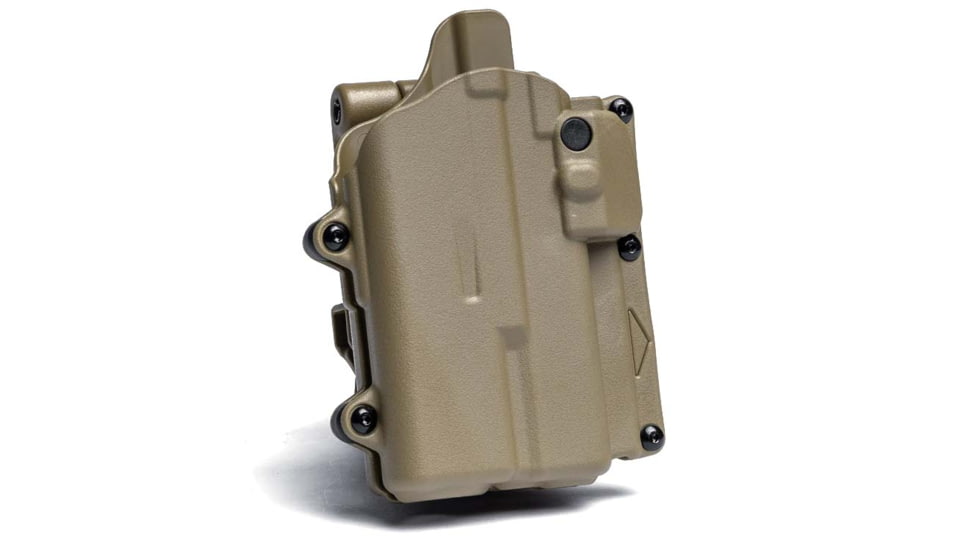Alien Gear Holsters Rapid Force Level 2 Polymer OWB Belt Holster, Sig P320 Compact/Carry 9mm /Sig P320 Compact/Carry .40 cal/Sig P320 M18 /Sig P320 Xcarry, Left Hand, Compact Light, Tan, R2-B-0692-TN-LH-CL-A0-B