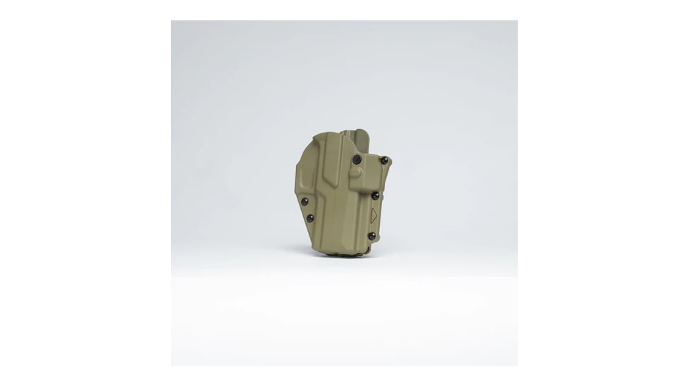 Alien Gear Holsters Rapid Force Level 2 Polymer OWB Belt Holster, Sig P320 Compact/Carry 9mm /Sig P320 Compact/Carry .40 cal/Sig P320 M18 /Sig P320 Xcarry, Right Hand, No Light, Tan, R2-B-0692-TN-RH-L0-A0-B
