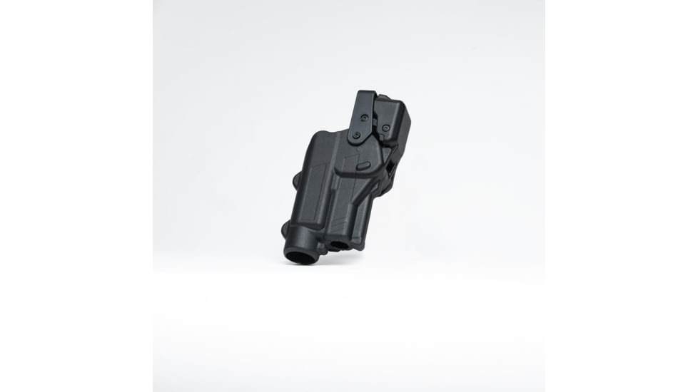 Alien Gear Holsters Rapid Force Polymer Level III OWB Belt Duty Holster, Glock 19/19X/19 MOS/23 Gen 1-4/44/45/45 MOS, Glock 17/17 MOS/22 Gen 1-4/47/47 MOS, Right Hand, Matte Black, Large Light, R3-M-0057-BK-RH-LL-A0-B