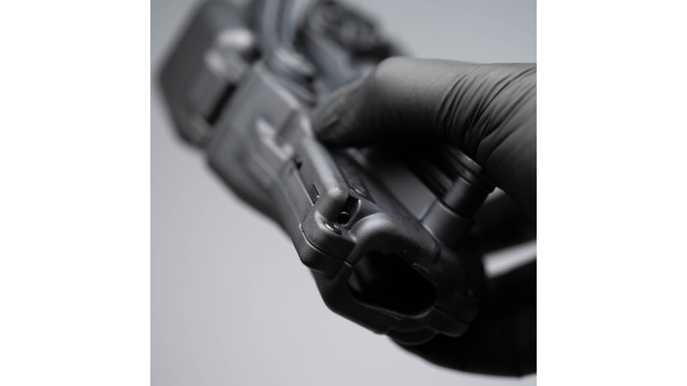 Alien Gear Holsters Rapid Force Polymer Level III OWB Belt Duty Holster, Glock 19/19X/19 MOS/23 Gen 1-4/44/45/45 MOS, Glock 17/17 MOS/22 Gen 1-4/47/47 MOS, Right Hand, Matte Black, No Light, R3-M-0057-BK-RH-L0-A0-B