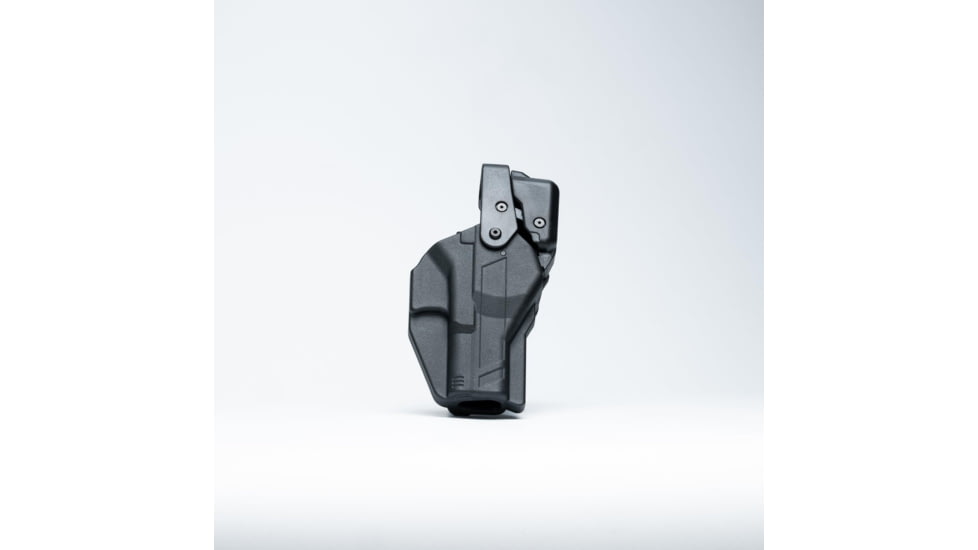 Alien Gear Holsters Rapid Force Polymer Level III OWB Belt Duty Holster, Glock 19/19X/19 MOS/23 Gen 1-4/44/45/45 MOS, Glock 17/17 MOS/22 Gen 1-4/47/47 MOS, Right Hand, Matte Black, No Light, R3-M-0057-BK-RH-L0-A0-B