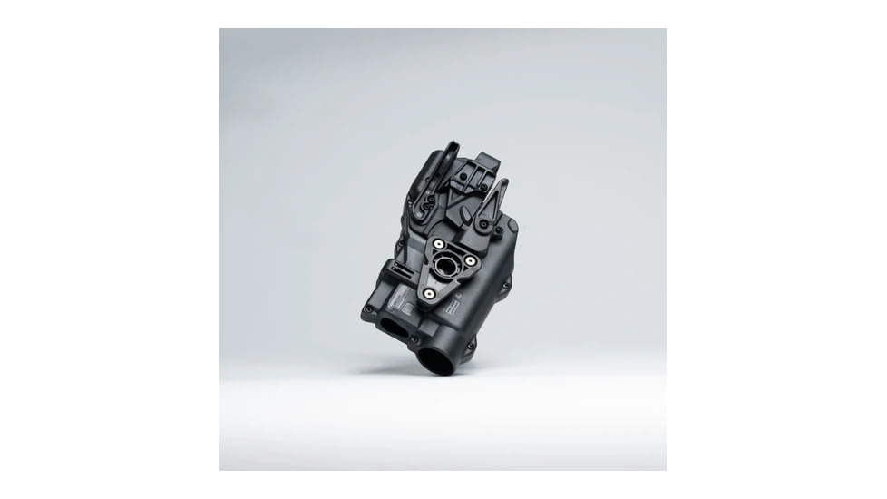 Alien Gear Holsters Rapid Force Level 3 Duty Polymer OWB Belt Holster, Sig P320 Full Size 9mm/.40 cal/M17/XFull,Sig P320 Compact/Carry 9 mm/.40 cal/M18/Xcarry, Left Hand, Large Light, No Axon, Black, R3-M-0691-BK-LH-LL-A0-B