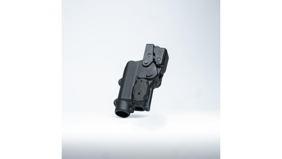 Alien Gear Holsters Rapid Force Polymer Level III OWB Belt Duty Holster, S&amp;W M&amp;P9c M2.0 Compact 4 In/M&amp;P9 2.0 4.25 In/Per. M&amp;P9 M2.0 C.O.R.E. Ported/Pro Series 4.25 In, Left Hand, Matte Black, No Light, R3-M-0880-BK-LH-L0-A0-B