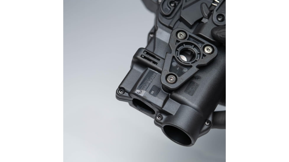 Alien Gear Holsters Rapid Force Polymer Level III OWB Belt Duty Holster, Sig P320 Full Size 9mm/.40 cal/M17/XFull, Sig P320 Compact/Carry 9 mm/.40 cal/M18/XCarry, Right Hand, Matte Black, Large Light, R3-M-0691-BK-RH-LL-A0-B