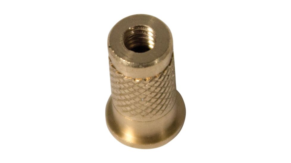Allen Crossbow Bolt Brass Inserts, 40 Grain, Pack of 6, Brass, 68455