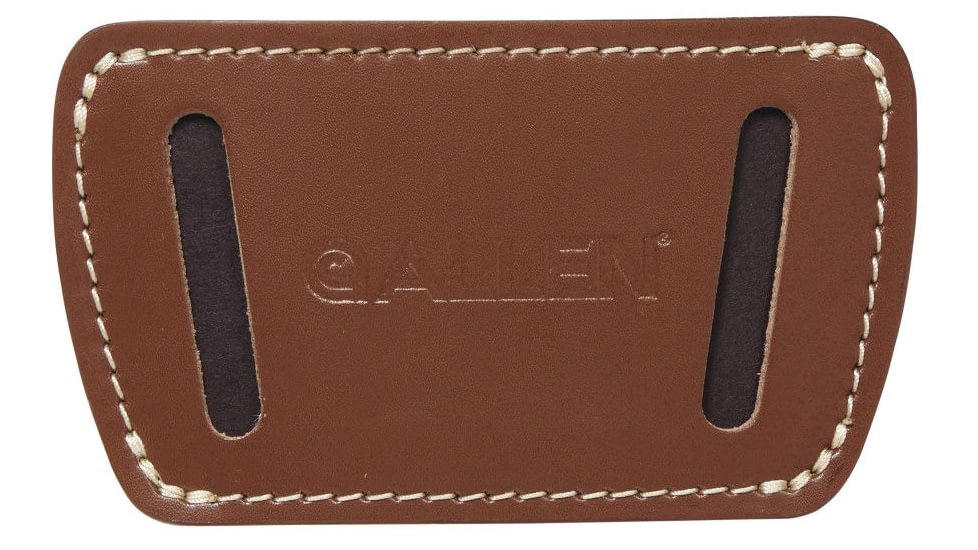 Allen Glenwood Belt Slide Leather Holster, Medium, Brown 112920