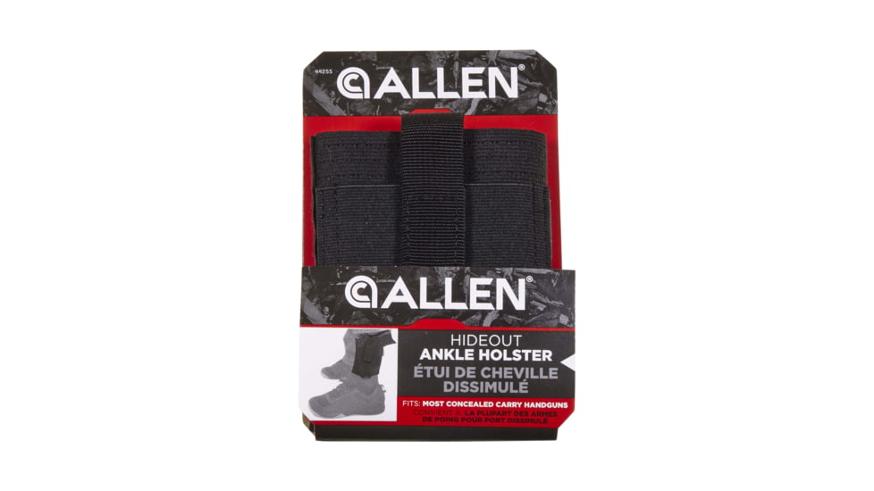 Allen Hideout Ankle Holster, Black, 44255
