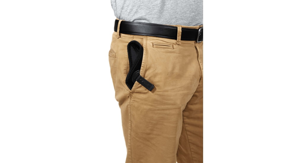 Allen Inside The Pant Handgun Holster, Most 4.5 to 5 Inch Barrel Full-Size Semi-Auto Handguns, Black, 3, 44603