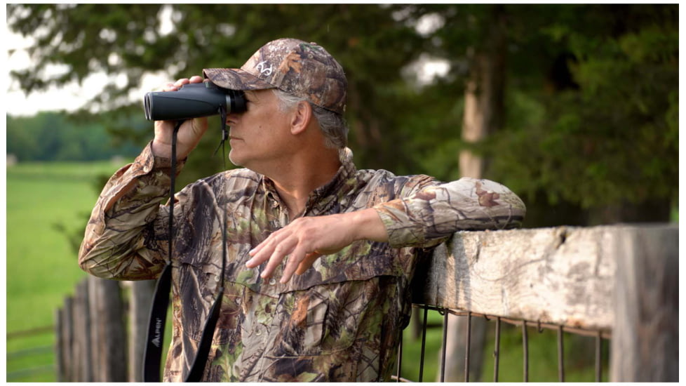 Alpen Alpen Teton 8x42 EDHD Binocular w/Abbe Prism, Multicoated, Dark Green, Medium Roof, 81