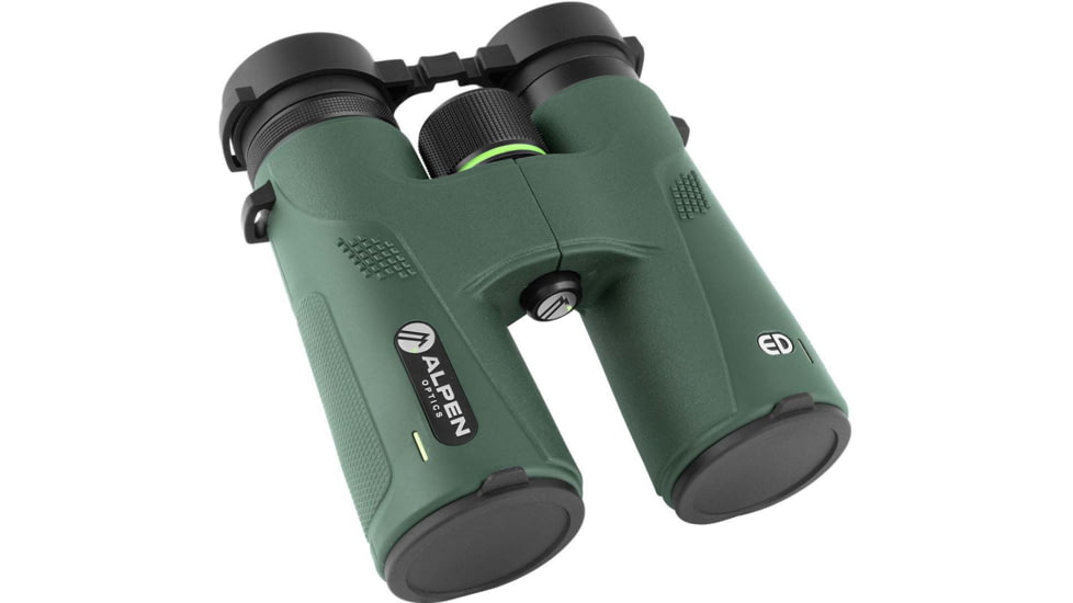 Alpen Chisos ED 10x42mm Roof BK4 Prism Binocular, Green, 1212930