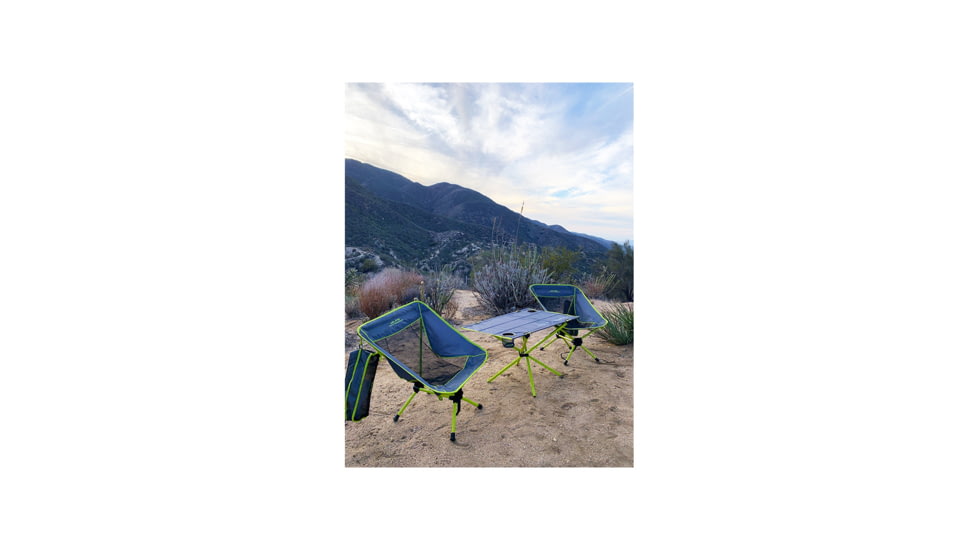 ALPS Mountaineering Simmer Chair, Citrus/Charcoal, One Size, 8011960